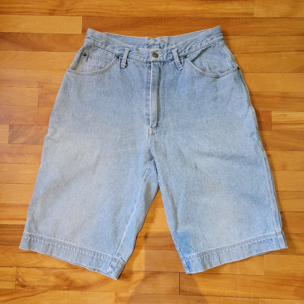 Vintage Lightwash Denim Jorts - Picture 1 of 8